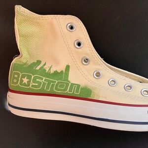 Converse Chuck Taylor All Star Ltd. Ed. Boston Skyline One Fund High Tops. NEW